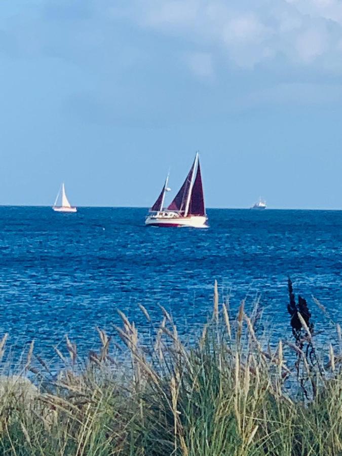 Seelund - Meeresrauschen Lauschen - Ruhiges Sonniges Apartment Mit Garten Und Terrasse Nahe Strand Und Ostsee Schönhagen 外观 照片