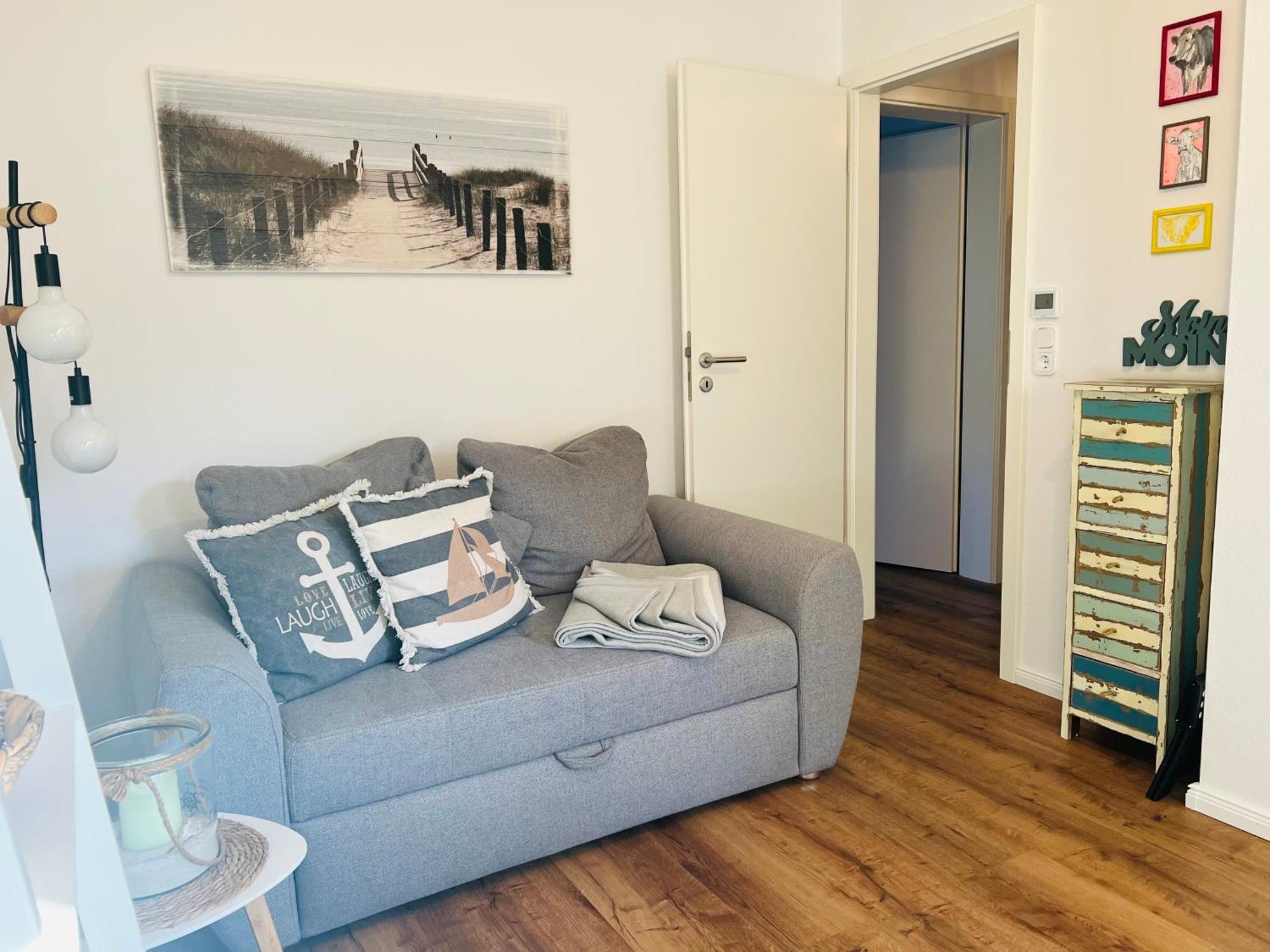 Seelund - Meeresrauschen Lauschen - Ruhiges Sonniges Apartment Mit Garten Und Terrasse Nahe Strand Und Ostsee Schönhagen 外观 照片